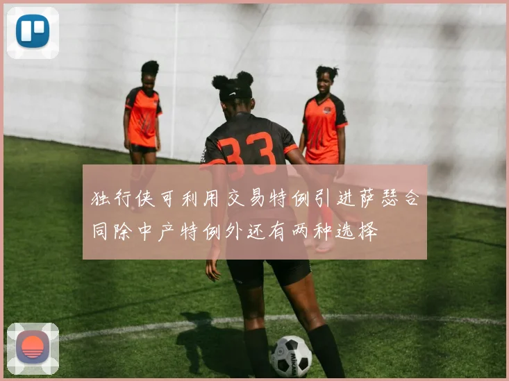 独行侠可利用交易特例引进萨瑟合同除中产特例外还有两种选择