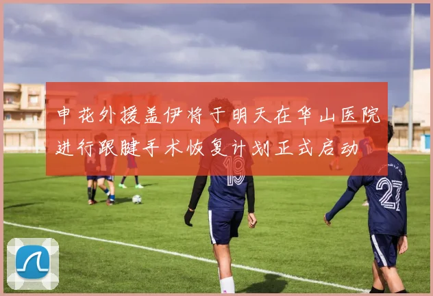 申花外援盖伊将于明天在华山医院进行跟腱手术恢复计划正式启动